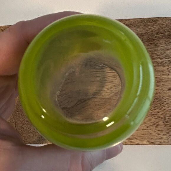 BLENDO frosted chartreuse set of 5 juice glasses - Picture 4 of 4